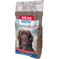 Huismerk Hondenbrok 4-Mix Diner hondenvoer 10 kg