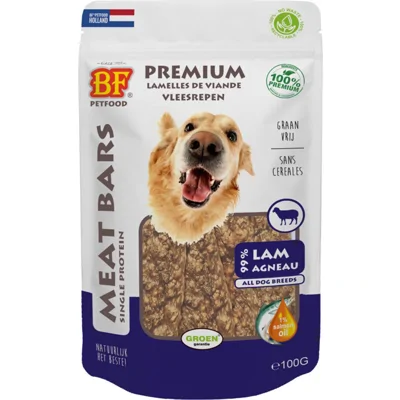 12x BF Petfood Meat Bars Lam 100 gr