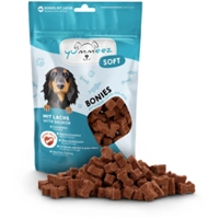 Yummeez Soft Bonies Hondensnack Zalm 165 gr product name
