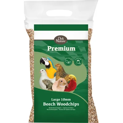 Deli Nature Premium Beukenhoutsnippers 10 mm Grof 5 kg