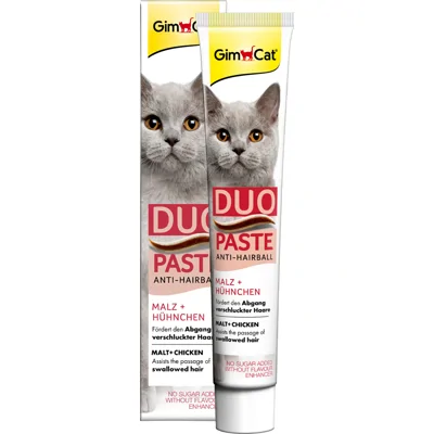 Gimcat Anti-hairball Duo-paste - Cheese & Malt - 50 gr