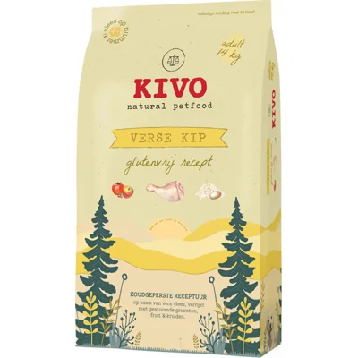 Kivo Verse Kip Glutenvrij - 2 x 14 kg