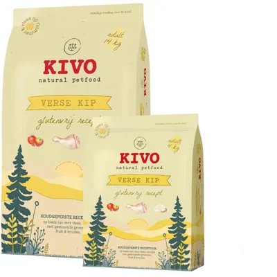 Kivo Verse Kip Glutenvrij - 2 x 4 kg