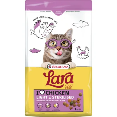 Versele-Laga Lara Adult Care Light/Sterilised kip kattenvoer 1,9 kg