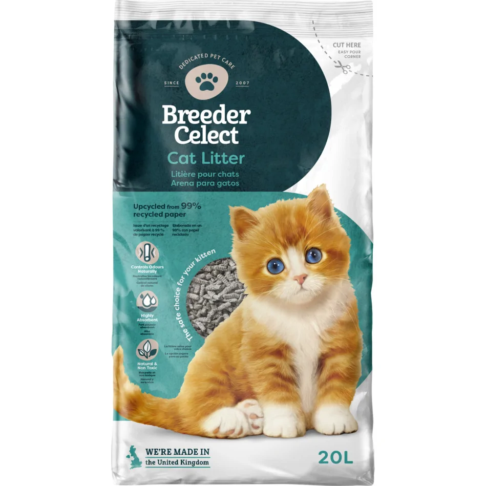 BreederCelect Kattenbakvulling 20L