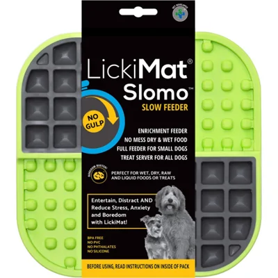 Lickimat Likmat Slomo Hond Groen 20 cm