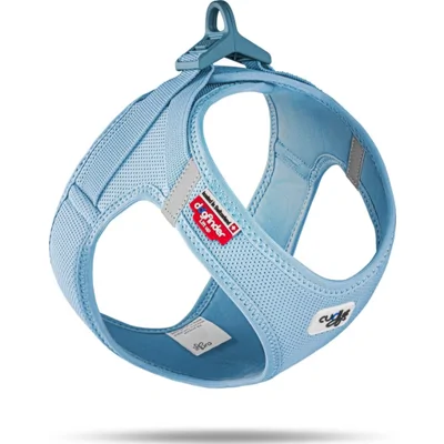 Curli Vest Harness Clasp Air-Mesh - Lichtblauw - L