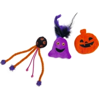 Beeztees Halloween Boeh kattenspeelgoed 3 stuks