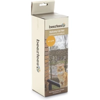 Beeztees Kattennet voor Balkon Transparant 4x3m