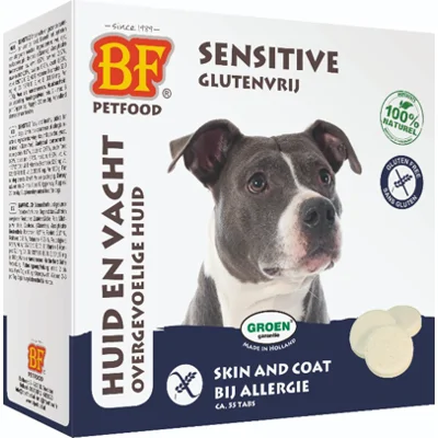 Biofood Sensitive Huid en Vacht tabletten hond