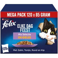 Felix Elke Dag Feest mix selectie in gelei 120 x 85 gram product name