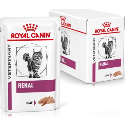 Royal Canin renal kattenvoer loaf 12x85gr natvoer
