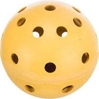 Trixie rubber gatenbal met bel blind/slechtziend hondenspeelgoed