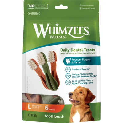 Whimzees Tandenborstel Large 6st