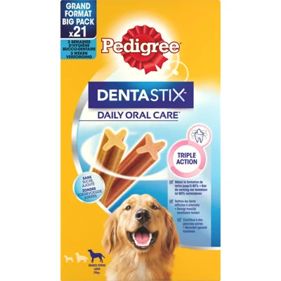 Pedigree Dentastix Large hondensnack vanaf 25 kg 21 stuks