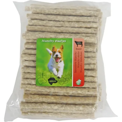 Munchy Naturel buffelhuid hondensnack 2 x 100 staafjes