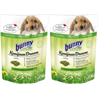 2x Bunny Nature Konijnendroom Herbs 1,5 kg