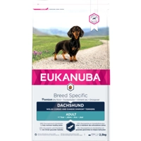 3x Eukanuba Adult Dachshund - Teckel Hondenvoer 2,5 kg