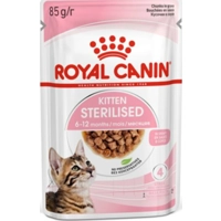 48x Royal Canin Kitten Sterilised Gravy Kattenvoer Nat 85 gr