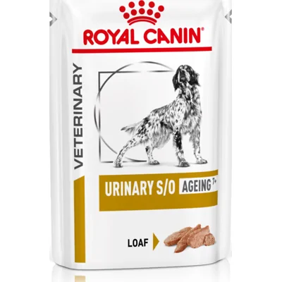 48x Royal Canin Urinary S/O Ageing 7+ Hondenvoer Nat 85 gr
