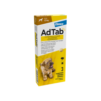 AdTab Hond - 56 mg - 1,3-2,5 kg - 2 x 3 tabletten product name
