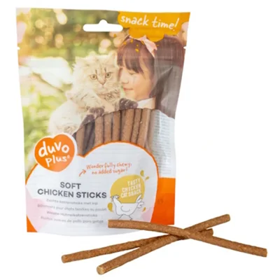 Duvo+ Soft Sticks - Kip - 50 gram