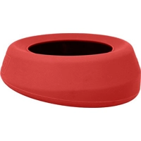 Kurgo - Splash Free Wander Water Bowl - Chili Red
