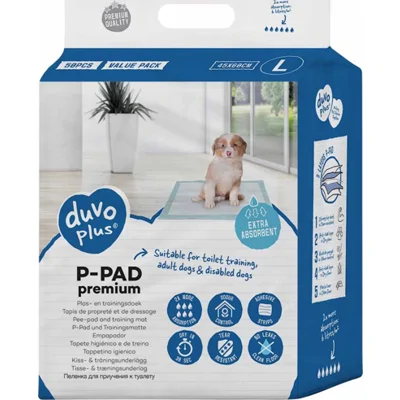 Duvo+ P-Pad Premium - L - 50st  -  45 x 60 cm