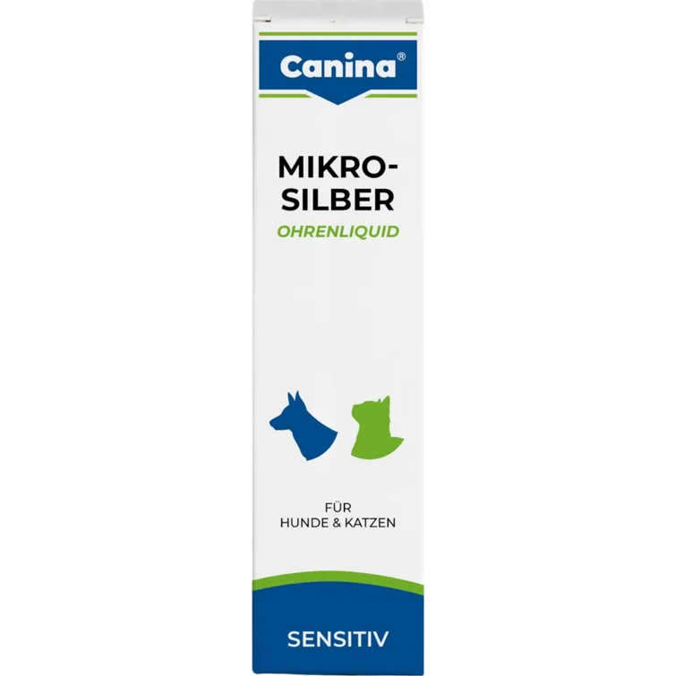 Canina Microzilver Oorvloeistof - 50 ml
