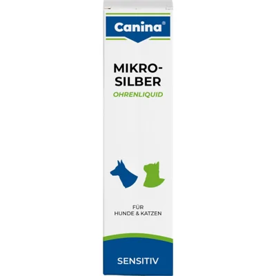 Canina Microzilver Oorvloeistof - 50 ml