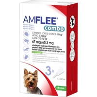 Amflee Combo 67mg spot-on hond S (2 - 10 kil) 3 pip.