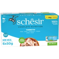Schesir Kattenvoer Tonijn 6 x 50 gr