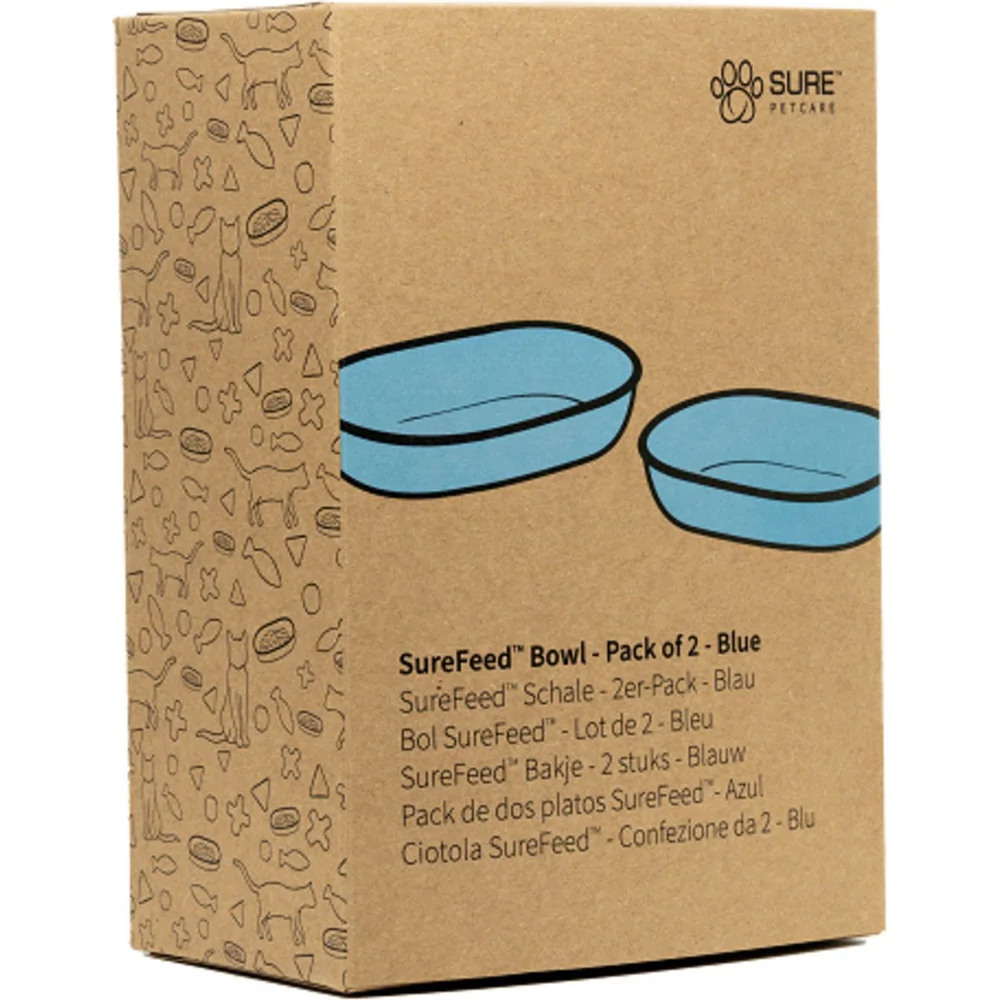 SureFeed Voerbak (2 stuks) - Blauw