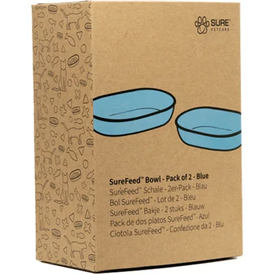SureFeed Voerbak (2 stuks) - Blauw