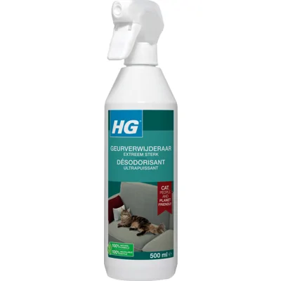 HG Pet Geurverwijderaar Sterk Kat - 500 ml