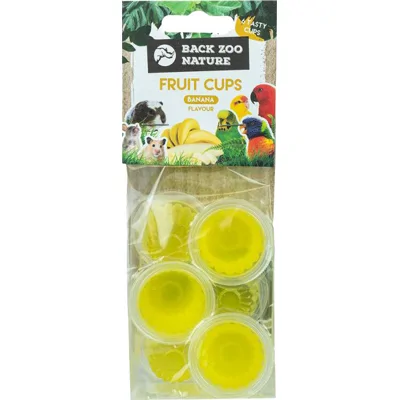 Back Zoo Nature Fruit Cups - Banaan - 6 stuks