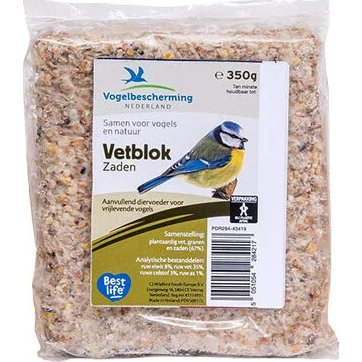 Vogelbescherming Vetblok - Zaden