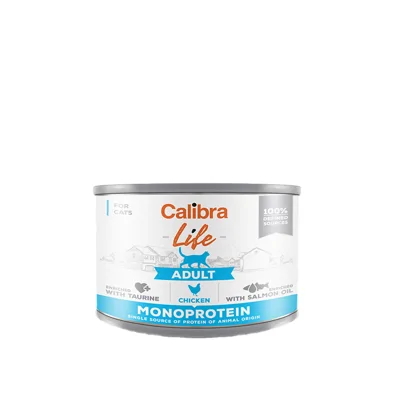 Calibra Cat Life Adult Natvoer - Kip - 6 x 200 g