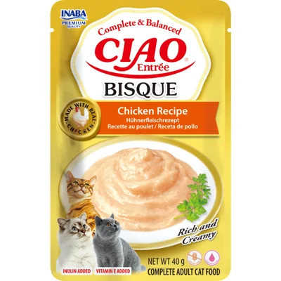 Ciao Kattenvoer Entrée Bisque Chicken 40 gr