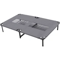 Duvo+ Hondenstretcher Relax - Grijs - 73,5 x 50 x 14 cm