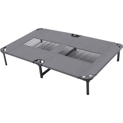Duvo+ Hondenstretcher Relax - Grijs - 73,5 x 50 x 14 cm