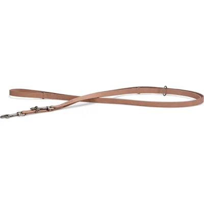 Beeztees Balacron Ax kunstleer hondenriem - verstelbaar - roze - 300 × 2 cm