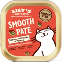 Lily's Kitchen Paté met Zalm en Kip natvoer kat 19 x 85 gram