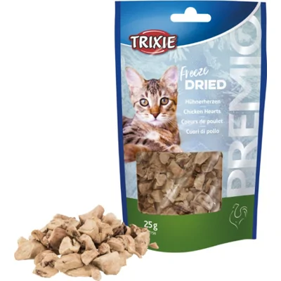 Trixie Freeze Dried Kippenharten kattensnacks