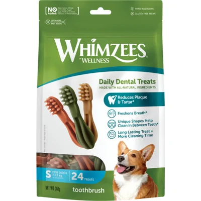 Whimzees Tandenborstel Small 24st