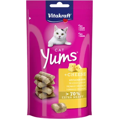 Vitakraft Cat Yums combipack met zalm, kaas, lever kattensnack 2 Combipacks