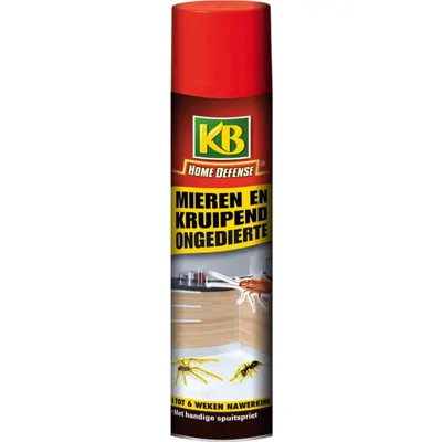 KB Kruipende Insectenspray Tegen Insecten - Werkt 4 tot 6 weken - Met handige spuitspriet - Snelle werking