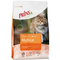 6x Prins VitalCare Multicat Kattenvoer 400 gr