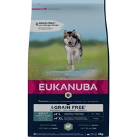 3x Eukanuba Adult Graanvrij Hondenvoer Lam 3 kg