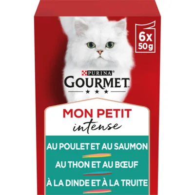 8x Gourmet Mon Petit Vis&Vlees 6 x 50 gr